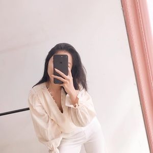 Beige blouse